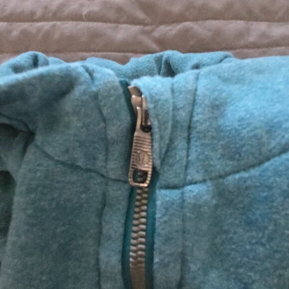 Lululemon Scuba Hoodie *Light Cotton Fleece - 4 Heathered Desert Teal - Picture 6 of 9